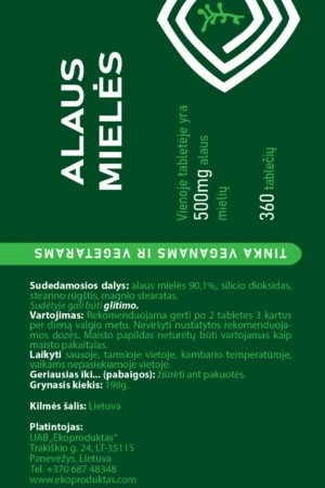 Brewer's yeast tablets 360
