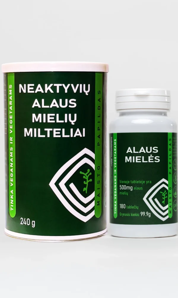 Alaus mielės - rinkinys (3) Alaus mielės - rinkinys