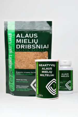 Alaus mielės - rinkinys (4) Alaus mielės - Starter Pack