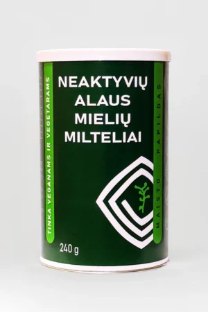 Neaktyvių alaus mielių milteliai (240 g) Neaktyvių alaus mielių milteliai (240 g)