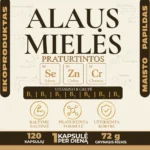 Praturtintos alaus mielės – kapsulės